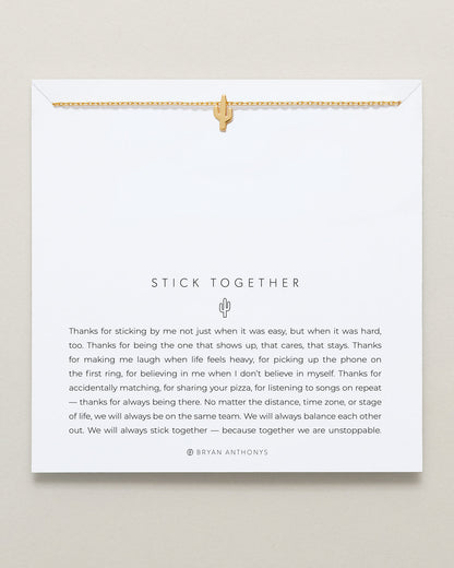 Stick Together Icon Necklace