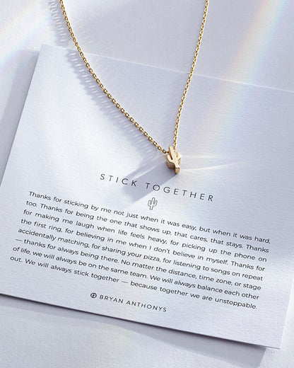 Stick Together Icon Necklace