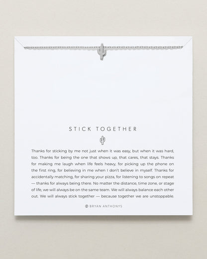 Stick Together Icon Necklace