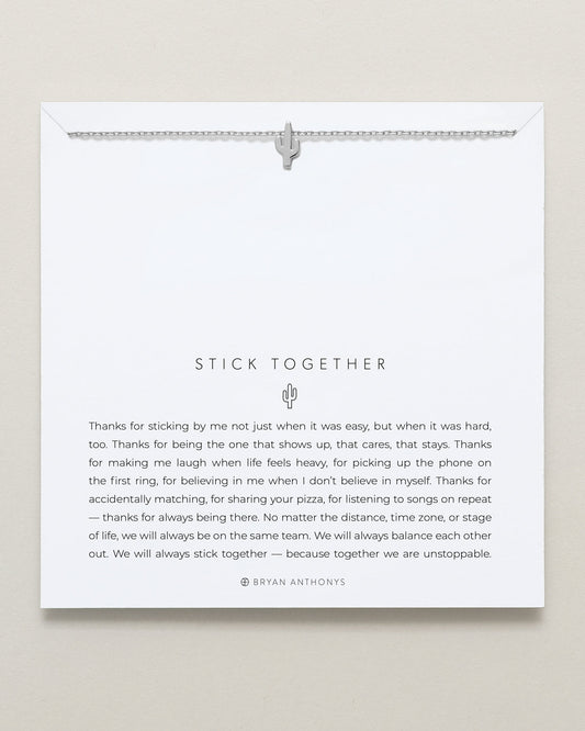 Stick Together Icon Necklace