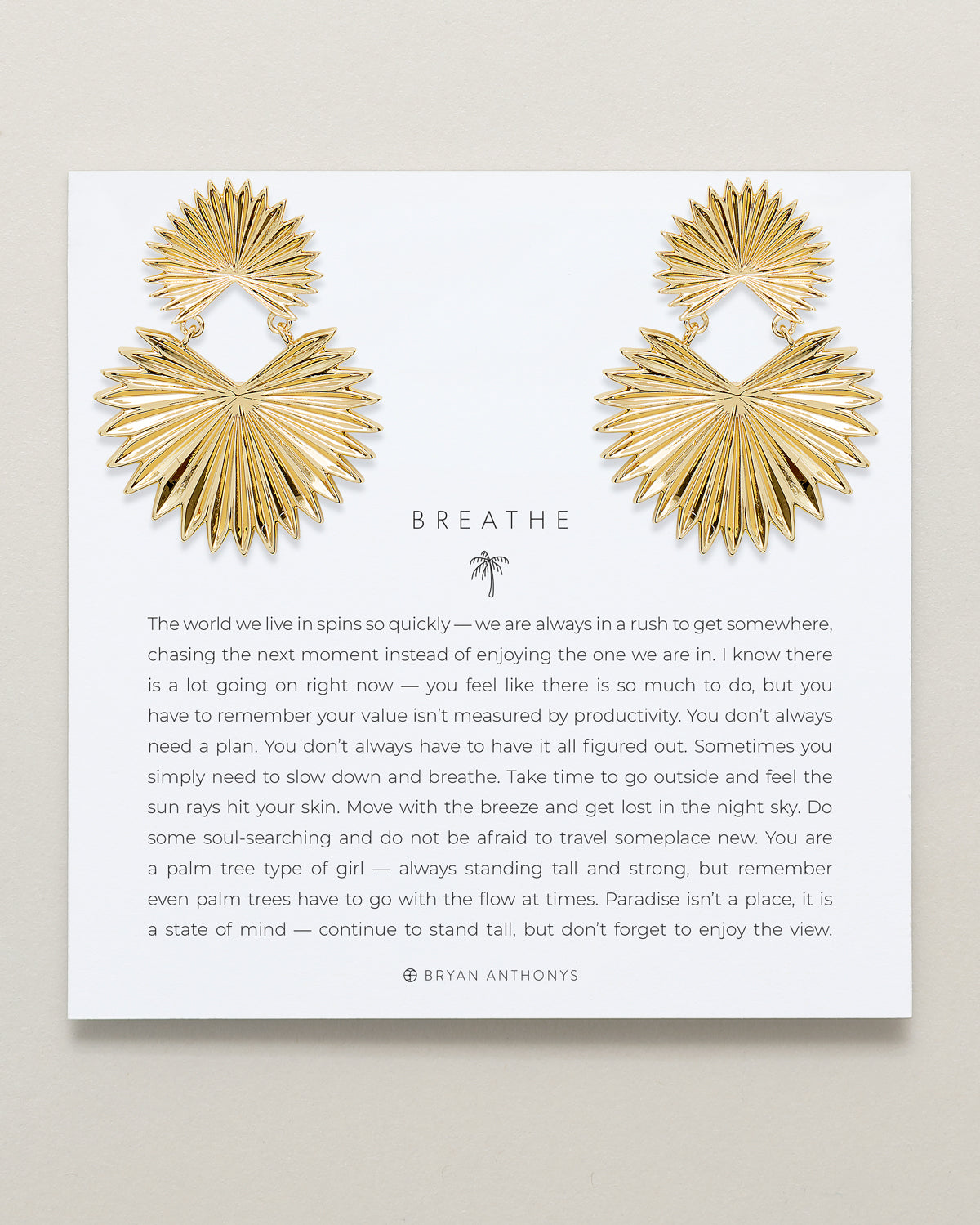 Breathe Statement Earrings