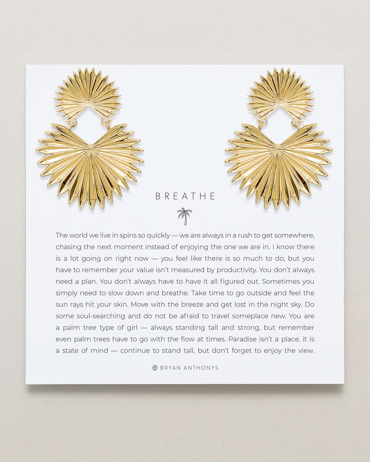 Breathe Statement Earrings