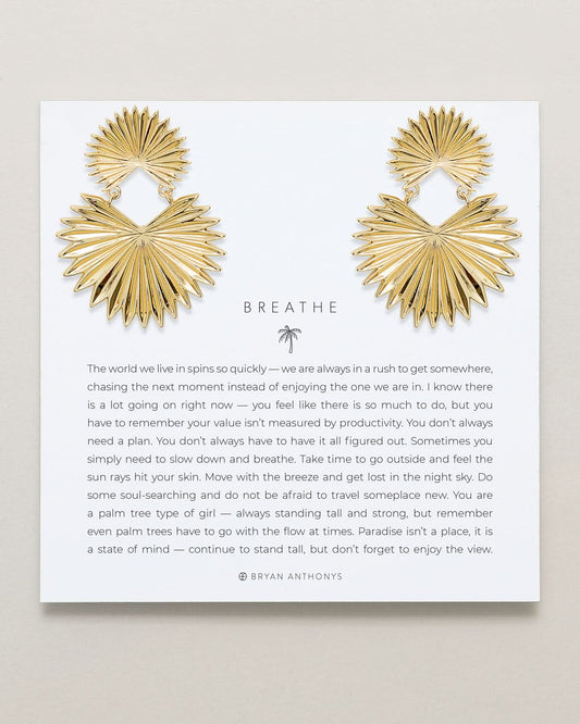 Breathe Statement Earrings