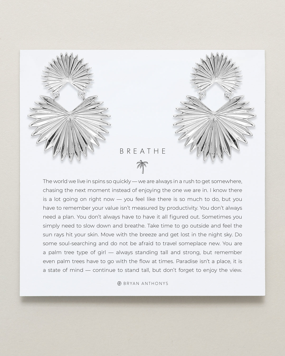 Breathe Statement Earrings