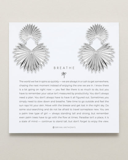 Breathe Statement Earrings