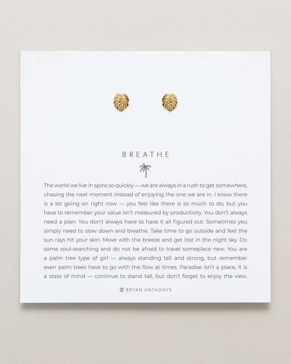 Breathe Stud Earrings