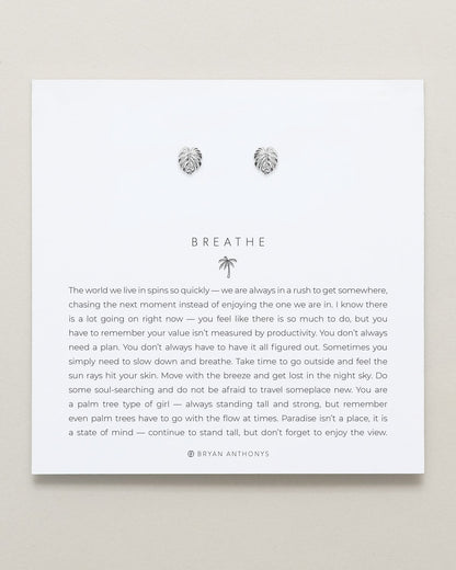 Breathe Stud Earrings