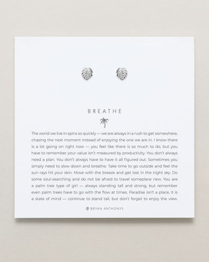 Breathe Stud Earrings