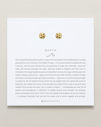 Depth Stud Earrings