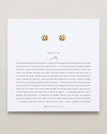 Depth Stud Earrings