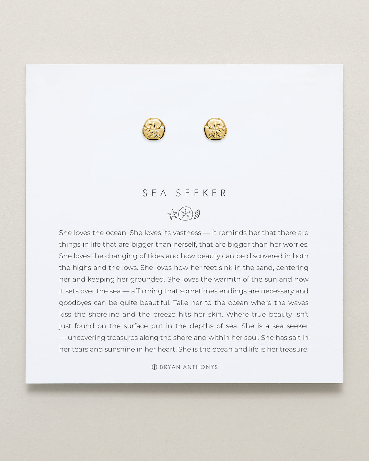 Sea Seeker Stud Earrings