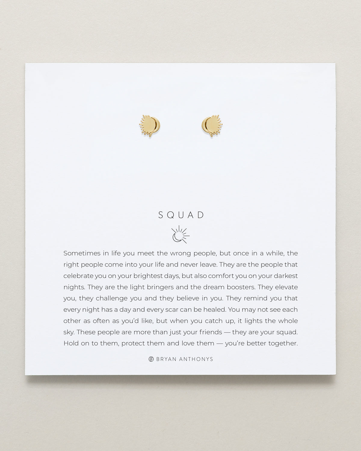 Squad Icon Stud Earrings