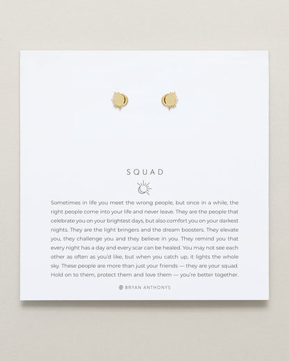 Squad Icon Stud Earrings