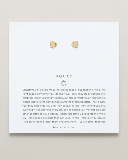 Squad Icon Stud Earrings