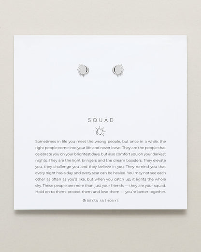 Squad Icon Stud Earrings