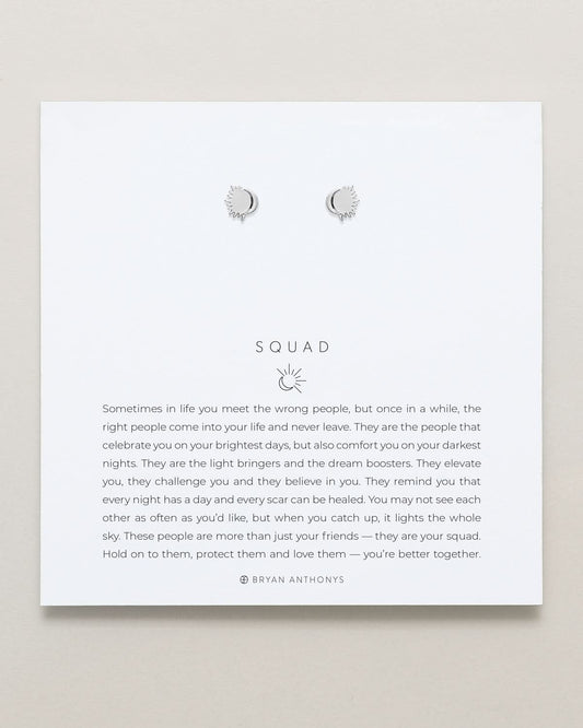 Squad Icon Stud Earrings