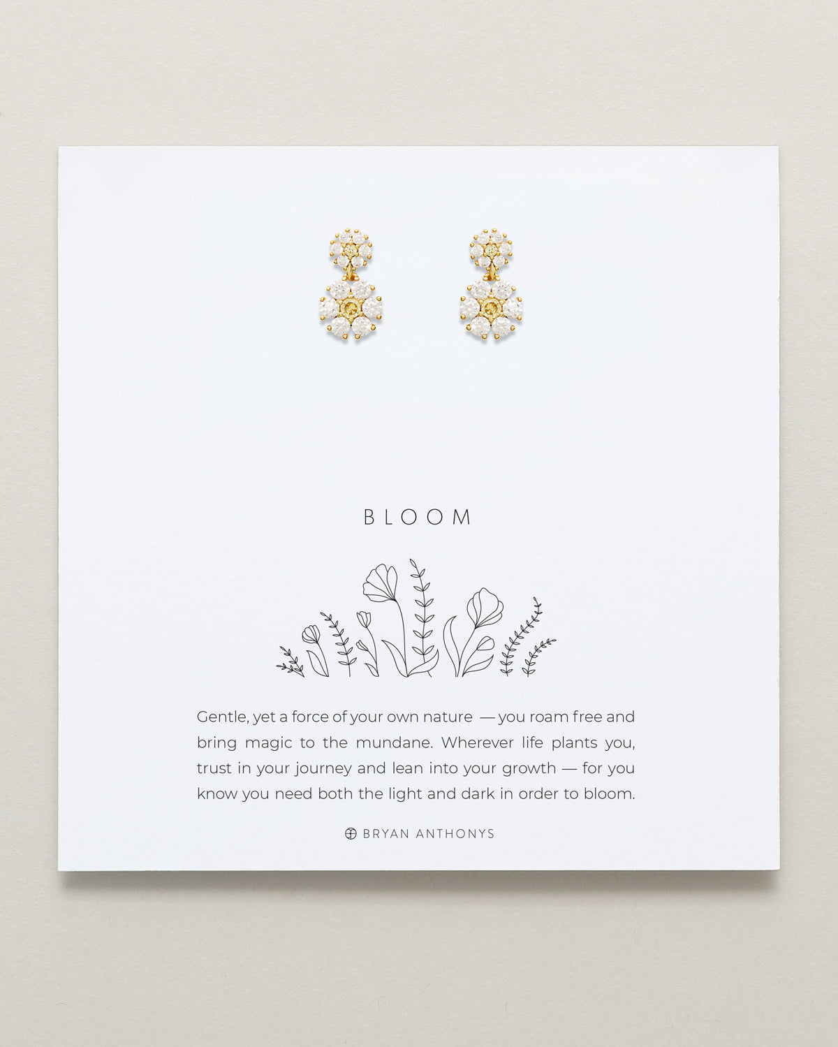 Bloom Drop Earrings