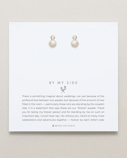 By My Side Pearl Studs