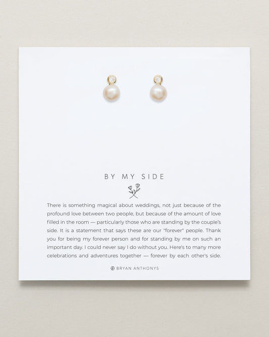By My Side Pearl Studs