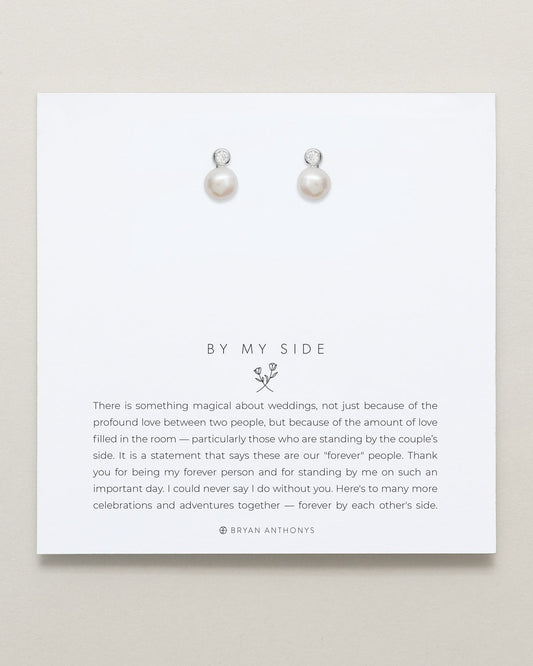 By My Side Pearl Studs