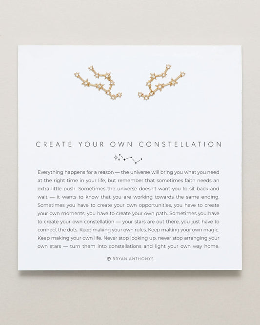 Create Your Own Constellation Earring Climbers