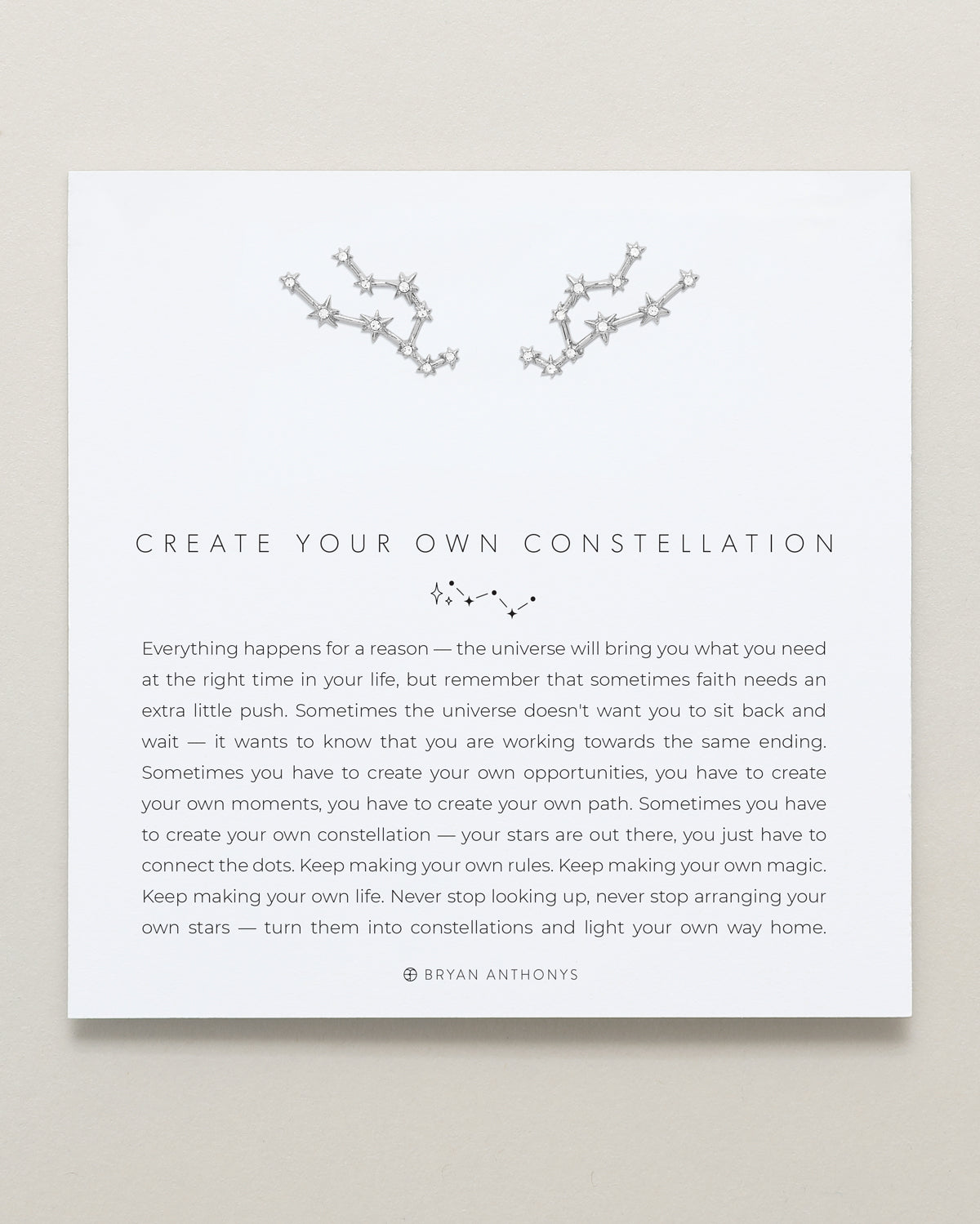 Create Your Own Constellation Earring Climbers