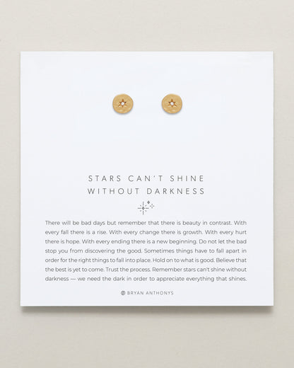 Stars Can't Shine Without Darkness Earrings