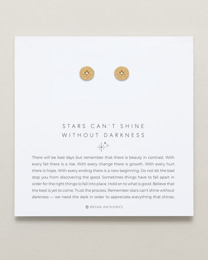 Stars Can't Shine Without Darkness Earrings