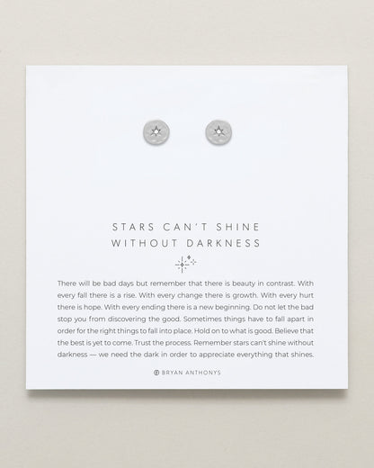 Stars Can't Shine Without Darkness Earrings