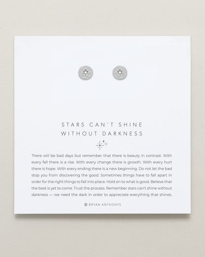 Stars Can't Shine Without Darkness Earrings