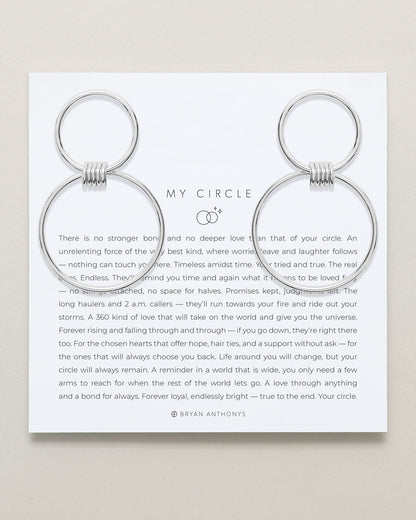 My Circle Statement Earrings