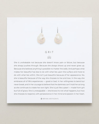 Grit Drop Earrings