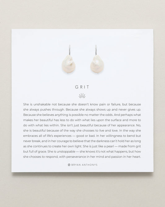 Grit Drop Earrings