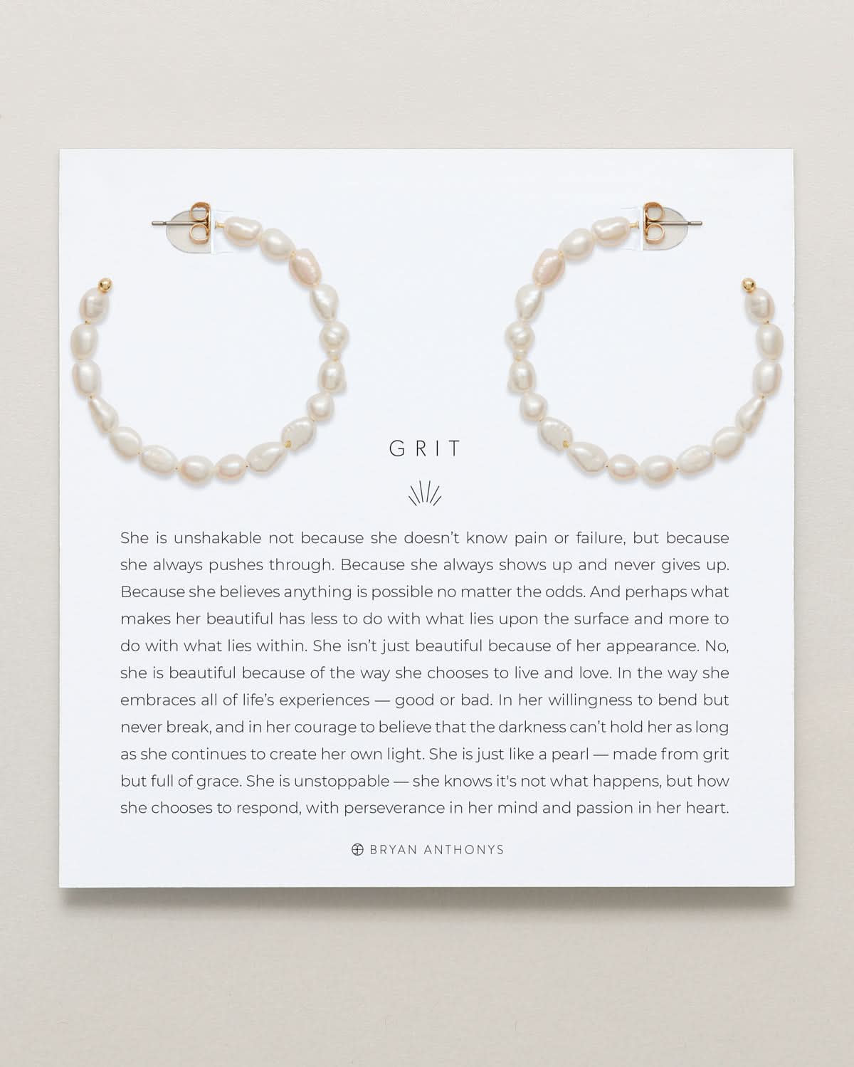Grit Maxi Hoop Earrings