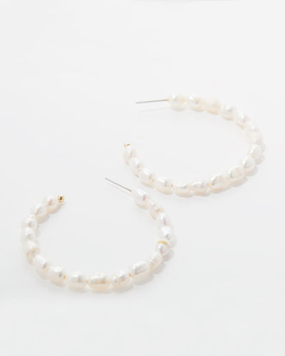 Grit Maxi Hoop Earrings