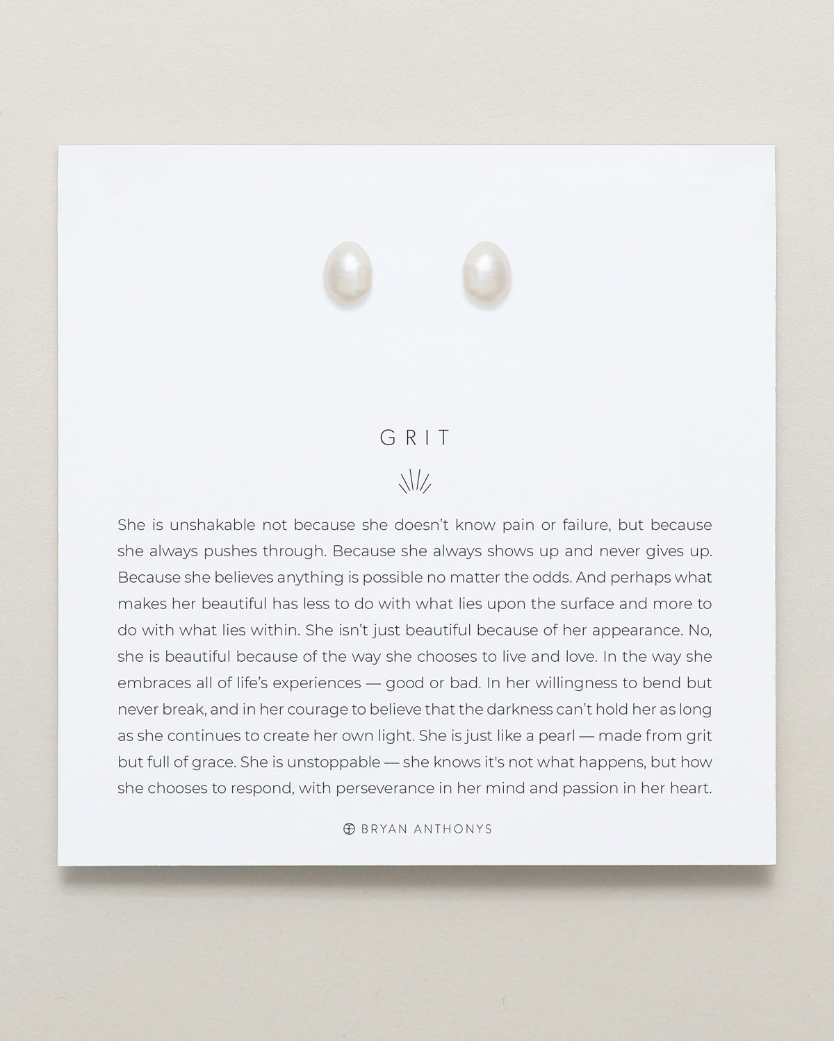 Grit Bold Stud Earrings