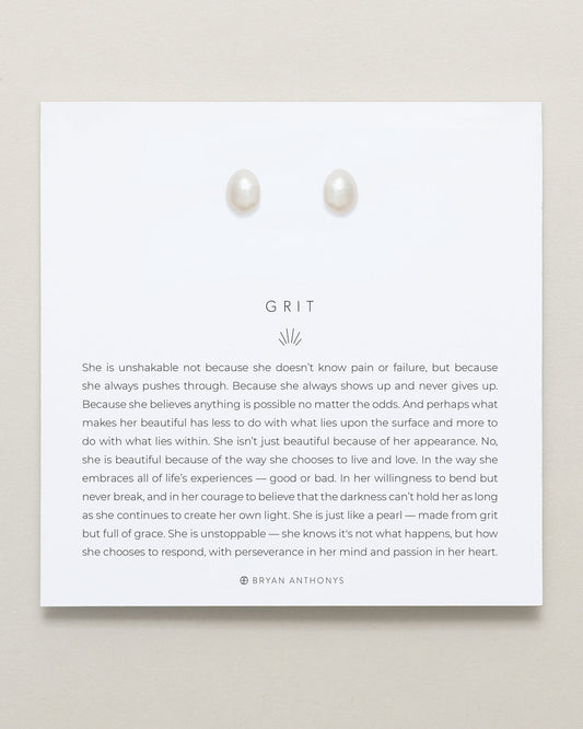 Grit Bold Stud Earrings