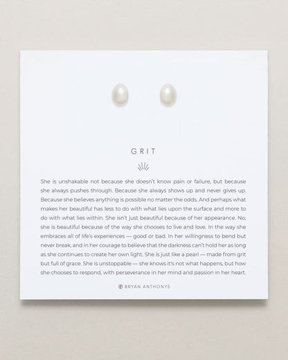 Grit Bold Stud Earrings
