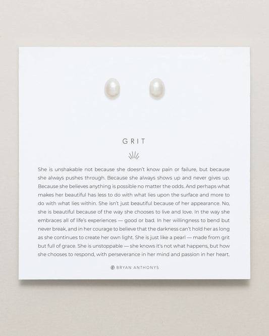 Grit Bold Stud Earrings