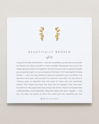 Beautifully Broken Hoop Earrings