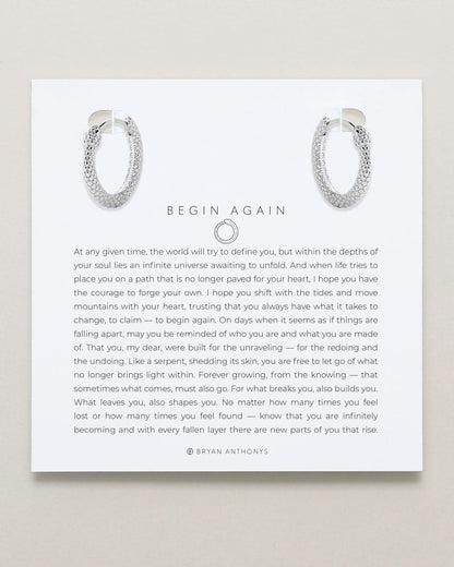 Begin Again Midi Hoop Earrings