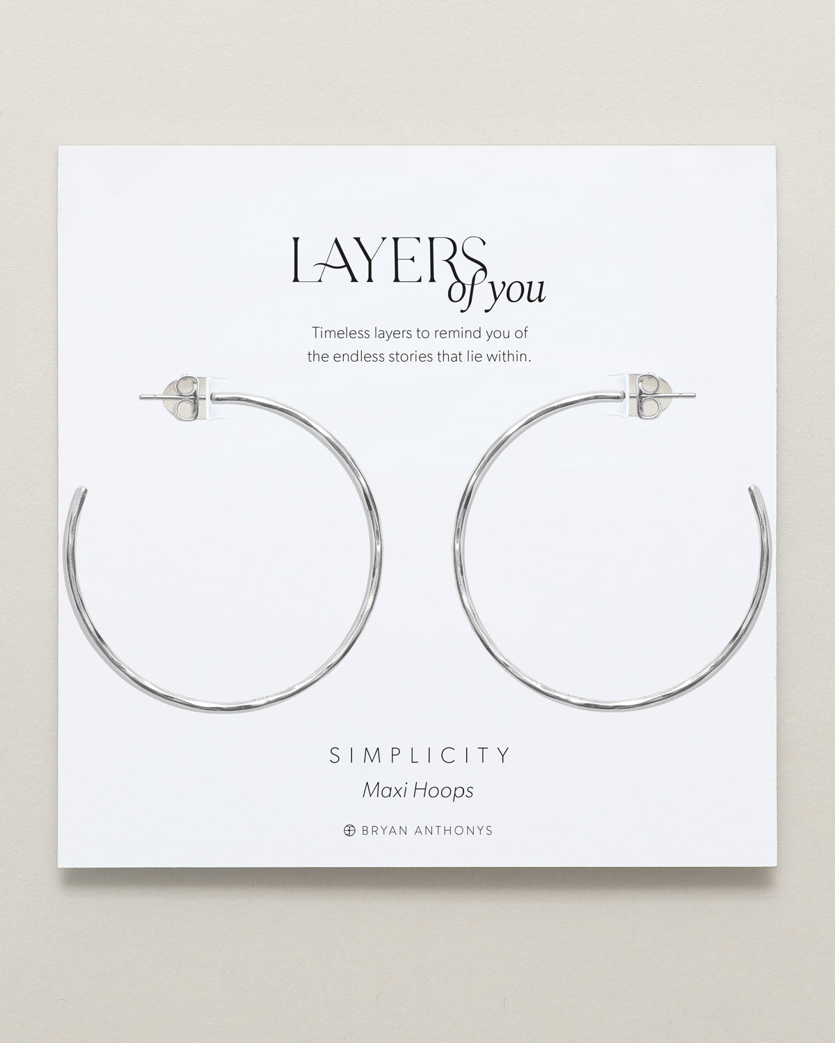 Simplicity Maxi Hoop Earrings