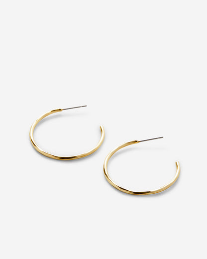 Simplicity Midi Hoop Earrings