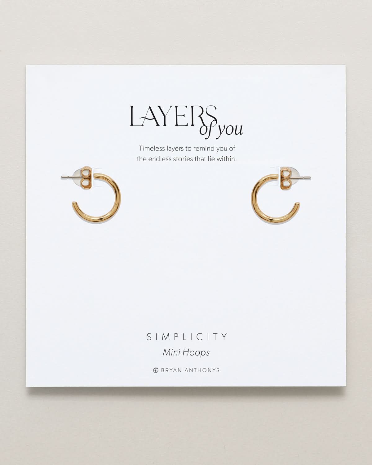 Simplicity Mini Hoop Earrings