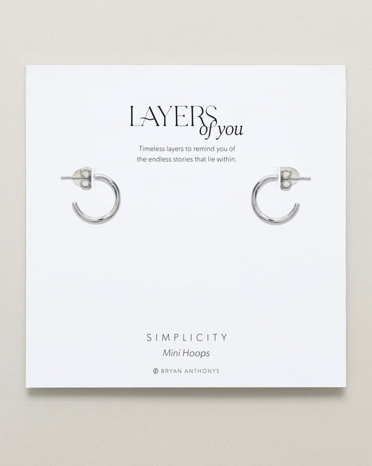 Simplicity Mini Hoop Earrings