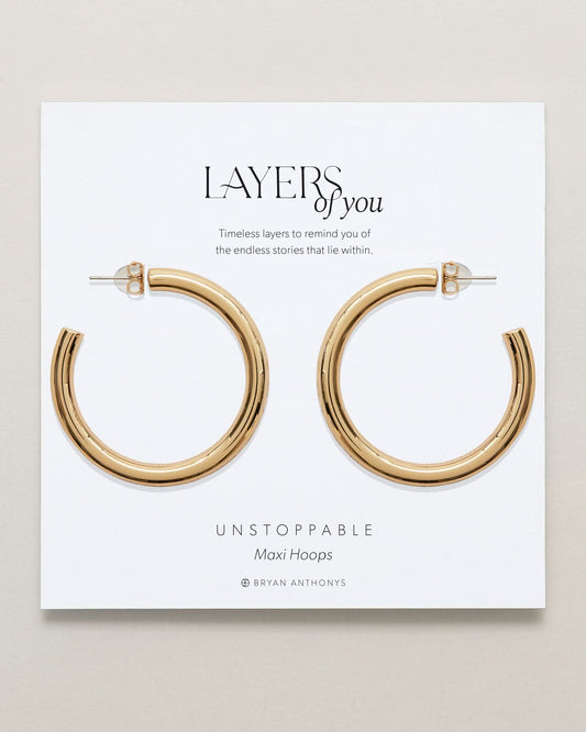 Unstoppable Maxi Hoop Earrings