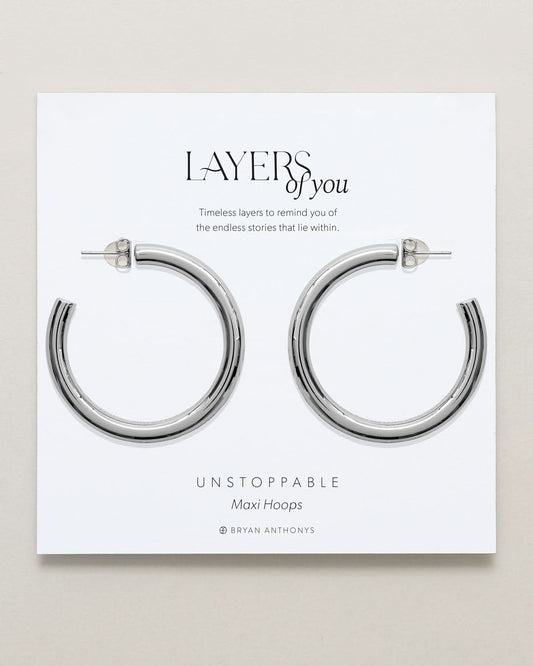 Unstoppable Maxi Hoop Earrings
