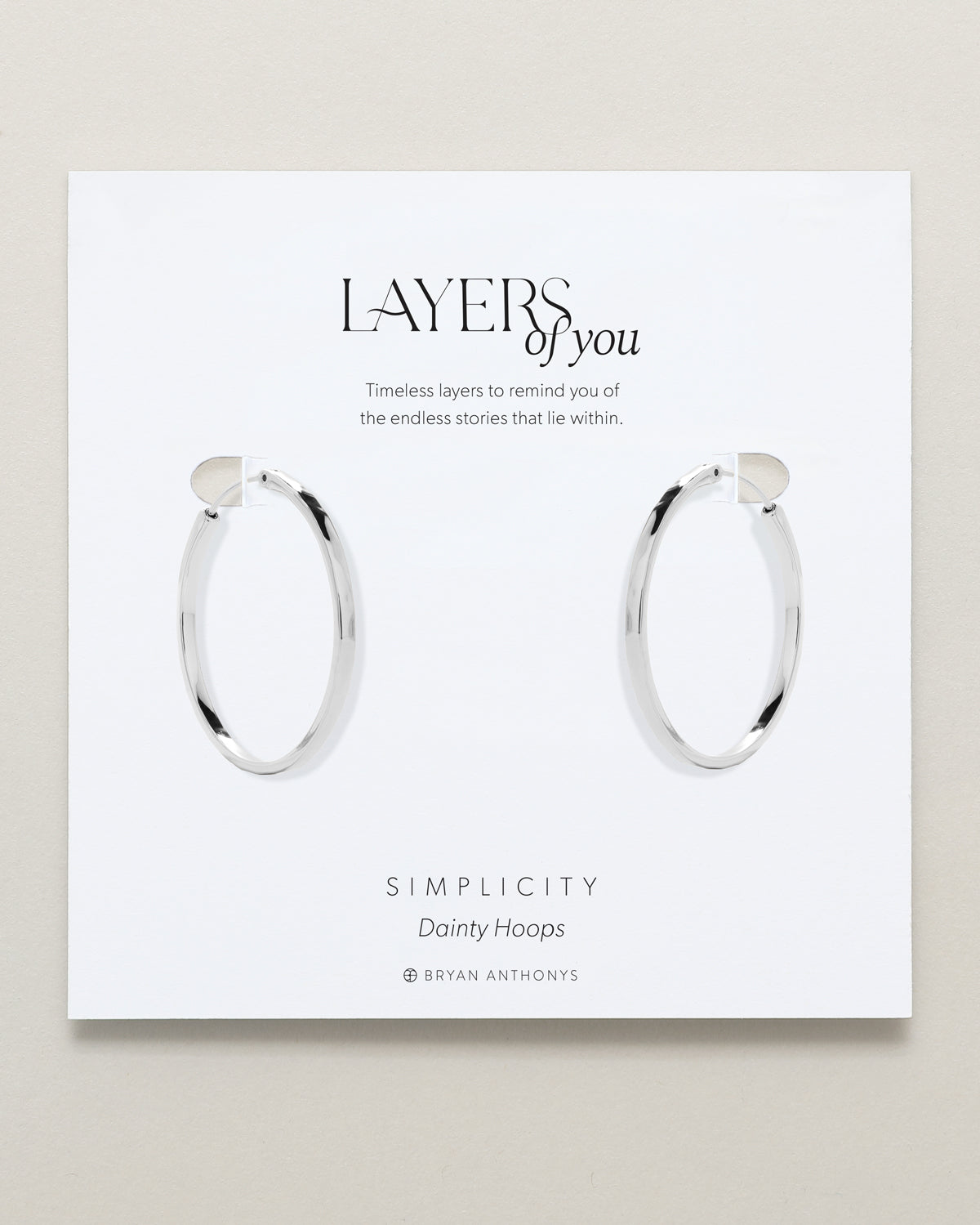 Simplicity Dainty Hoop Earrings