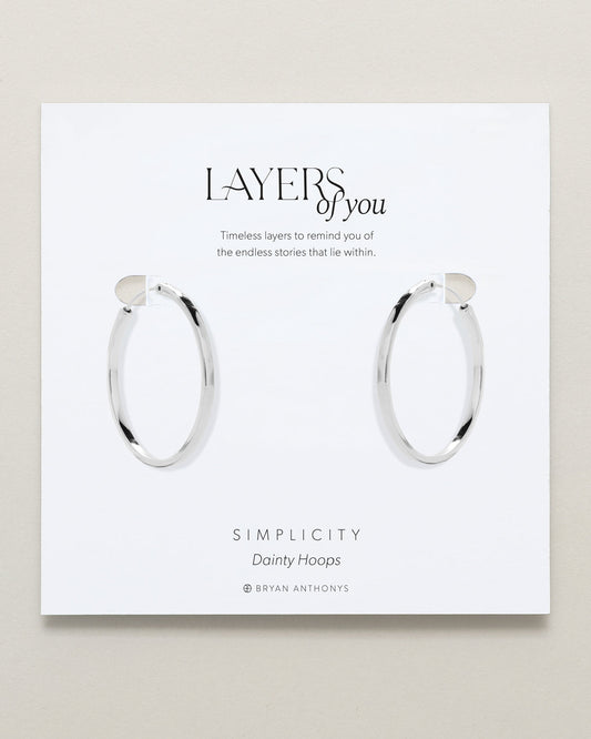 Simplicity Dainty Hoop Earrings