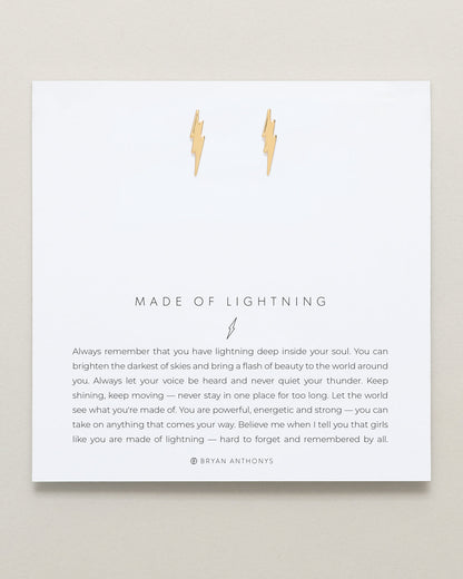 Made Of Lightning Earrings